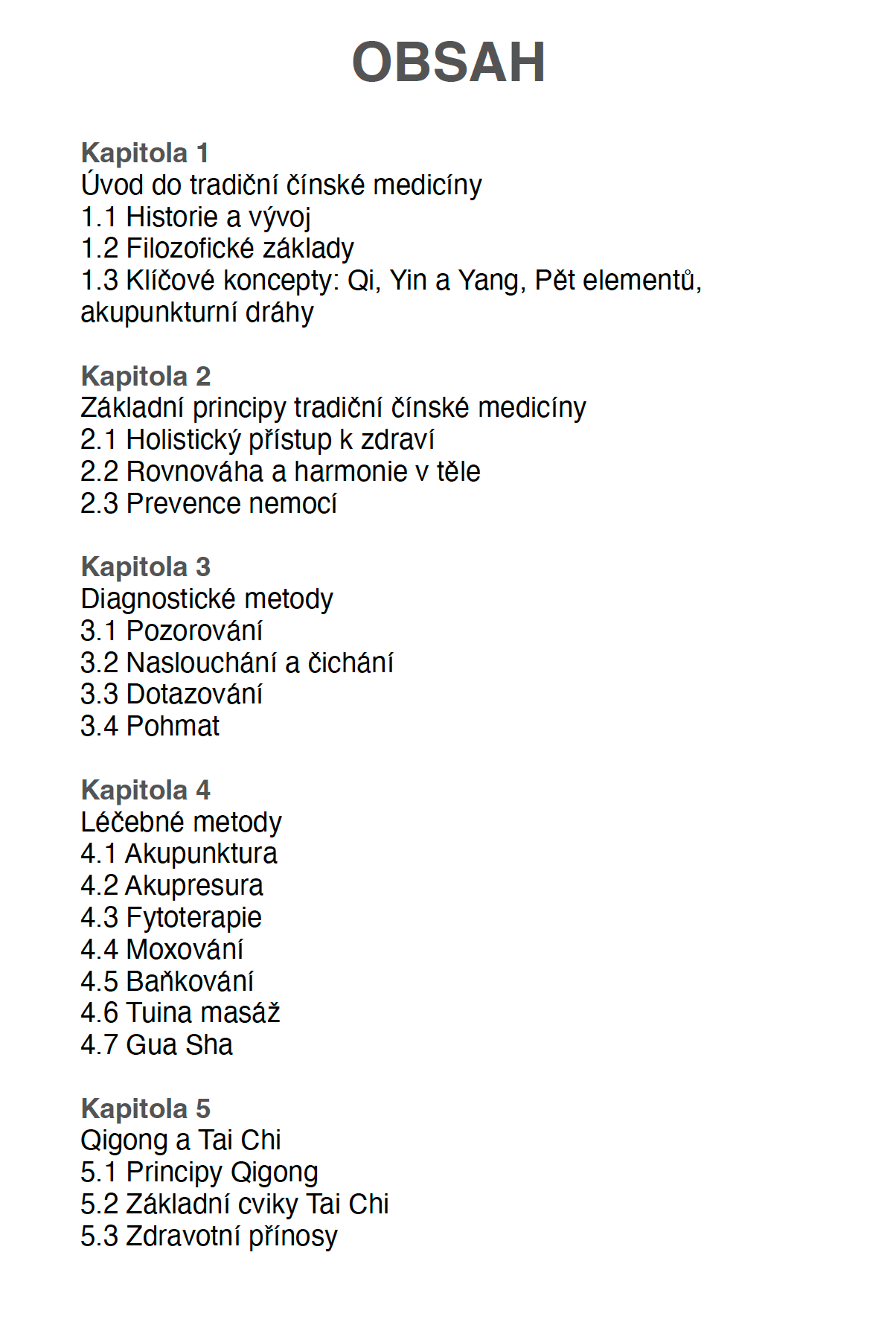 ebook Tradičná čínska medicína pre moderný život - 208 strán