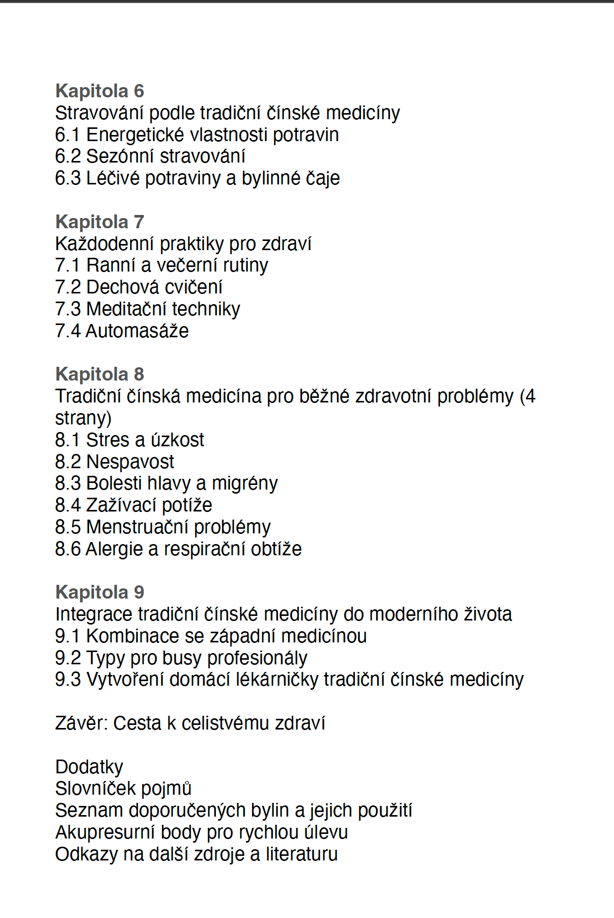 ebook Tradičná čínska medicína pre moderný život - 208 strán