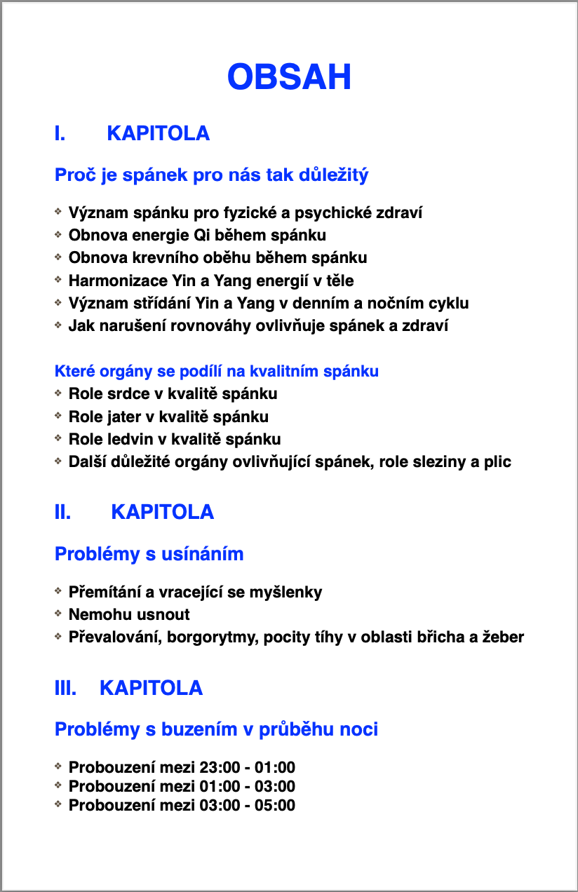 ebook Tajemství zdravého spánku z pohledu čínské medicíny