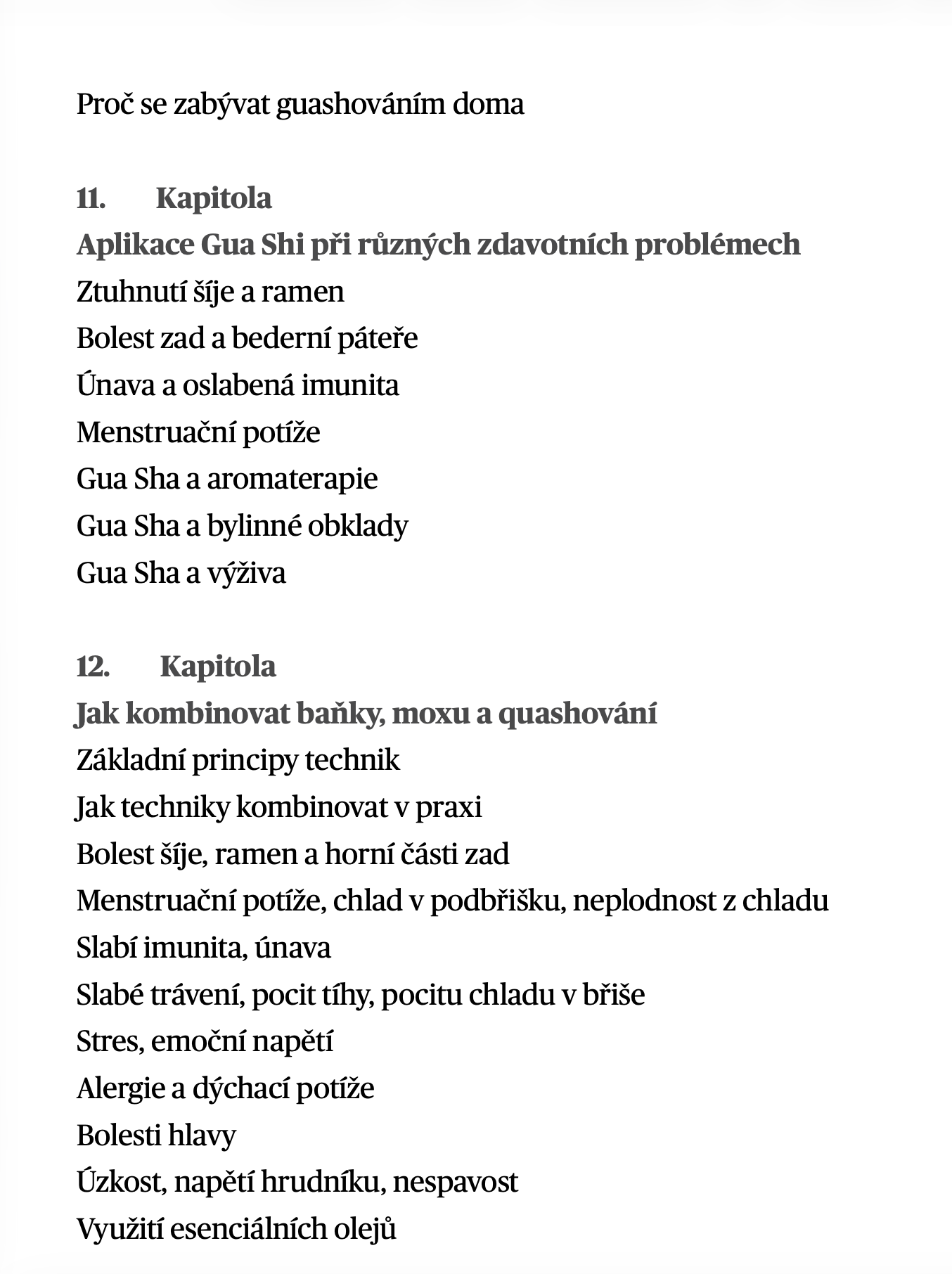 E-kniha Baňkování, moxování, akupresura a gua sha
