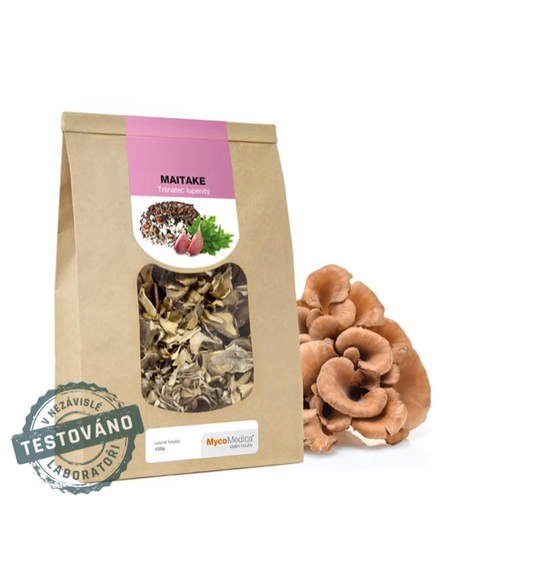 Plodnice houby Maitake (trsnatec lupenitý, Grifola frondosa) 100g