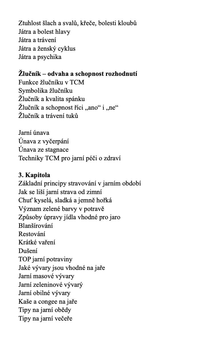 eBook Jaro v rovnováze
