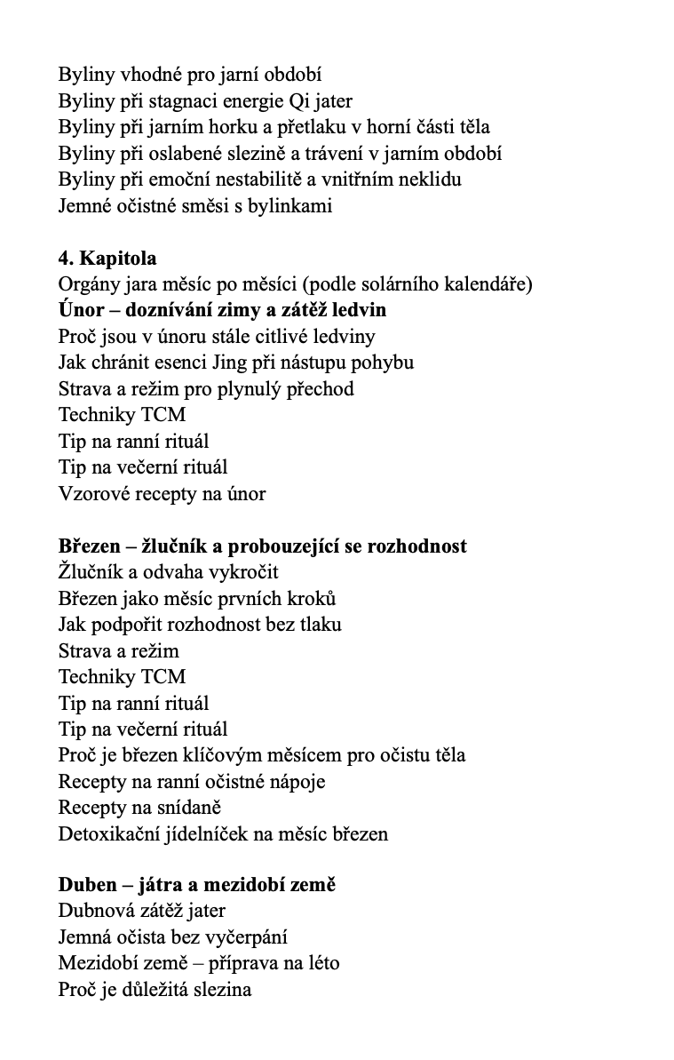 eBook Jaro v rovnováze